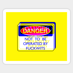 Danger! Sticker